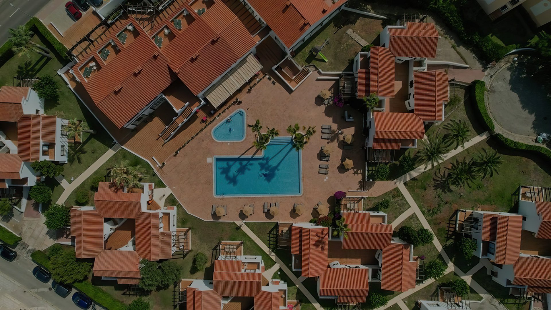 Vista aérea de Nuramar Aparthotel